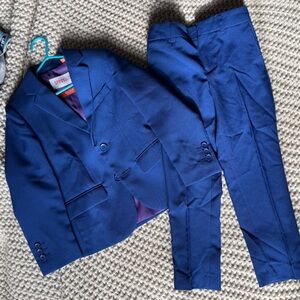 OppoSuits Kids Royal Blue Suit Set